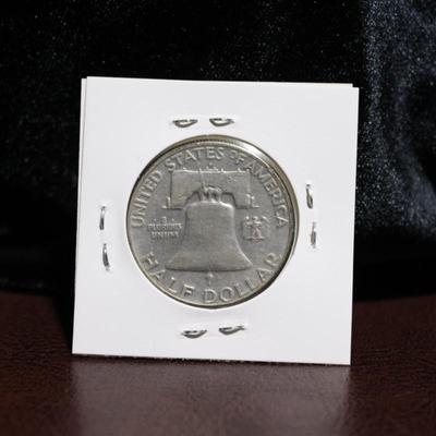 1958-D Franklin Half Dollar