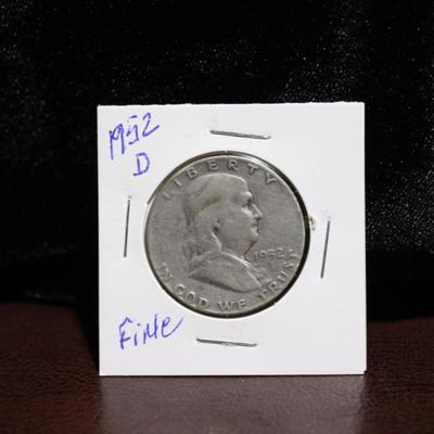 1952-D Franklin Half Dollar