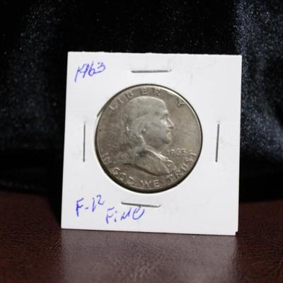 1963 Franklin Half Dollar