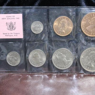 1965 Coins Of New Zealand