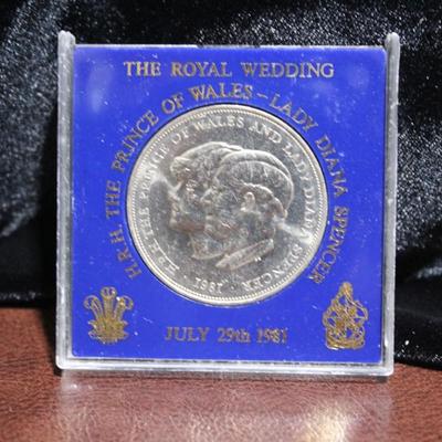 1981 Royal Wedding Coin