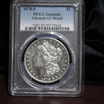 1878-S Morgan Silver Dollar