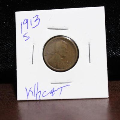 1913-S Wheat Penny