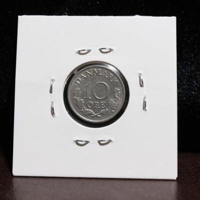 1966 Denmark 10 ORE AU
