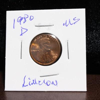 1980 Linclon Penny MS