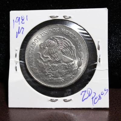 1981 20 Pesos AU