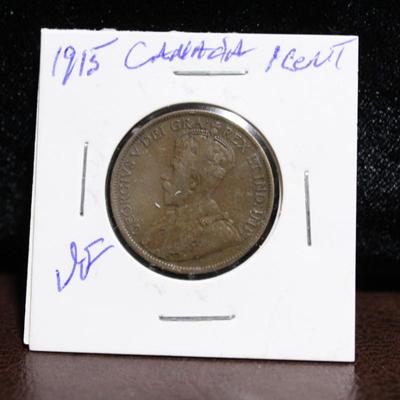 1915 Canadian Cent VF