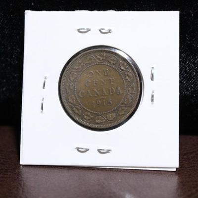 1915 Canadian Cent VF