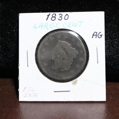1830 Large Cent AG