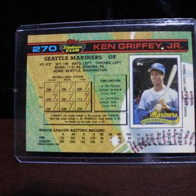 1991 Topps Stadium Club Ken Griffey Jr. Card