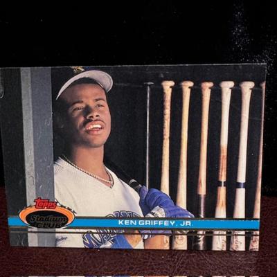 1991 Topps Stadium Club Ken Griffey Jr. Card