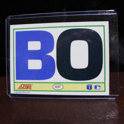 1989 Score Bo Jackson Card