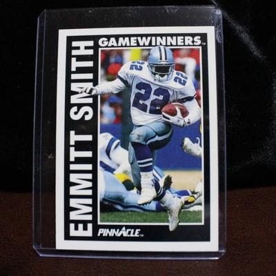 1991 Pinnacle Emmit Smith Card
