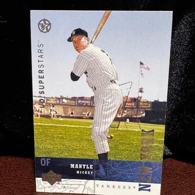 2003 Upper Deck Mickey Mantle Card