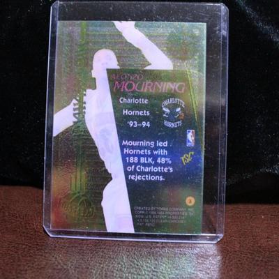 1994 Topps Stadium Club Alonzo Mourning Card
