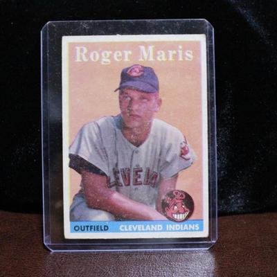 1958 Topps Roger Maris Rookie Card