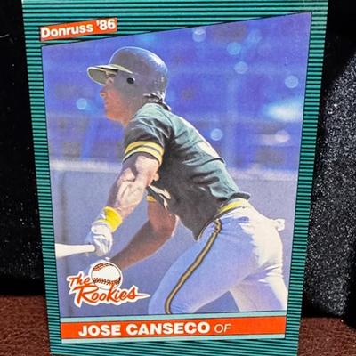 1986 Donruss Jose Canseco Rookie Card