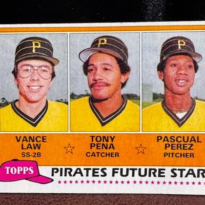 1981 Topps 3 Future Stars Card