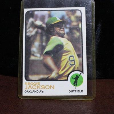 1973 Topps Reggie Jackson Card
