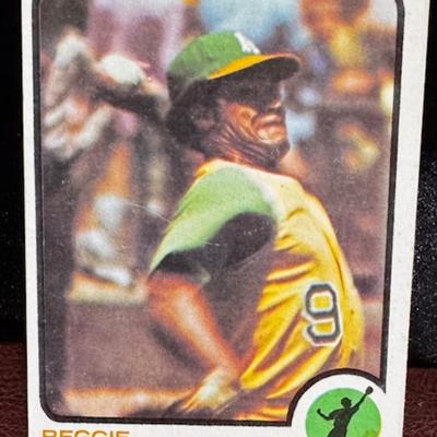1973 Topps Reggie Jackson Card
