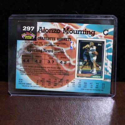1992 T.S.C. Alonzo Mourning Rookie Card