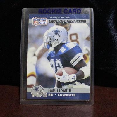 1990 Pro Set Emmit Smith Rookie Card