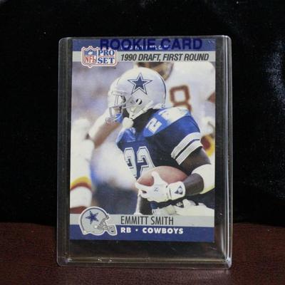 1990 Pro Set Emmit Smith Rookie Card