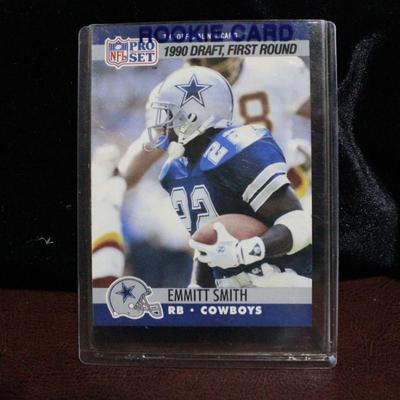 1990 Pro Set Emmit Smith Rookie Card