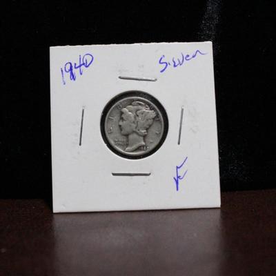 1940 Mercury Dime