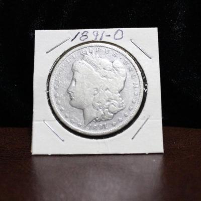 1891-O Morgan Silver Dollar