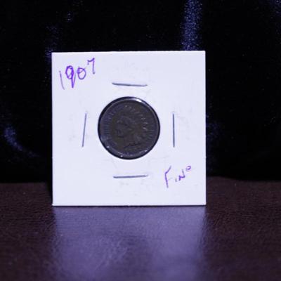1907 Indian Head Penny