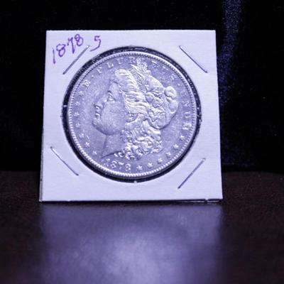 1878-S Morgan Silver Dollar