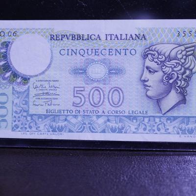 1974-79 Italy 500 Lire
