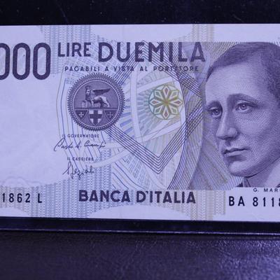 1990-92 Italy 2000 Lire