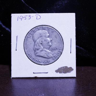 1953-D Franklin Half Dollar