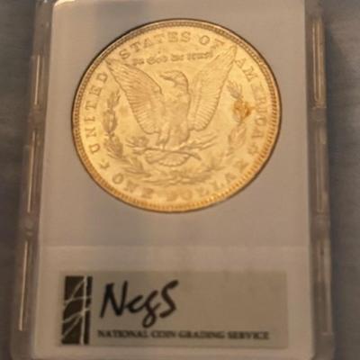 1887 MS 64 Morgan Silver Dollar
