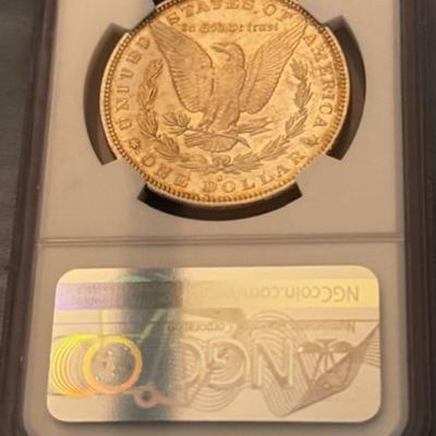 1882-S MS 64 Morgan Silver Dollar