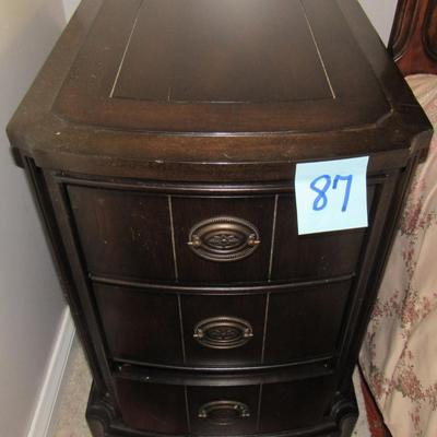 Sale Photo Thumbnail #87: Lot 87-Hooker Furniture 3 Drawer Night Stand