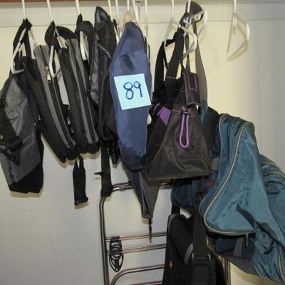 Lot 89-Lot of Shoulder bags, Carrying bags Etc.