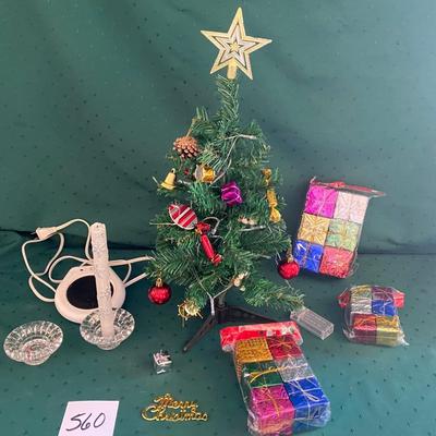 Little battery operated Christmas Tree