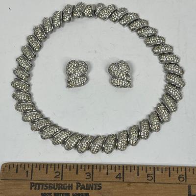 Vintage Necklace and Earrings