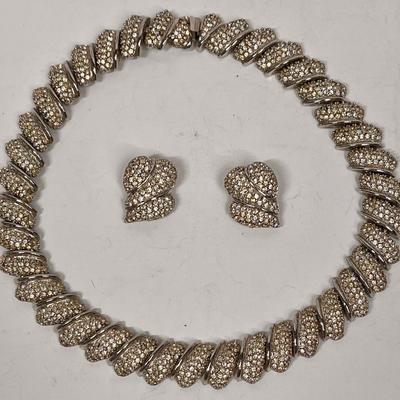 Vintage Necklace and Earrings