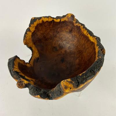 152 Hand-turned Wooden Bowl By Nathan Favors