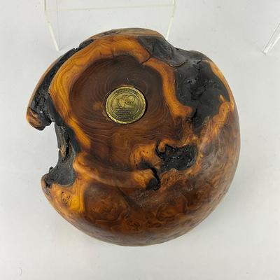 152 Hand-turned Wooden Bowl By Nathan Favors