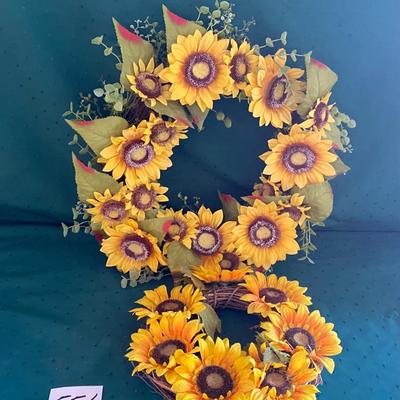 Sunflower Wreaths