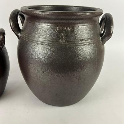 153 Two Hoganas Crocks