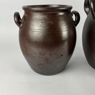 153 Two Hoganas Crocks