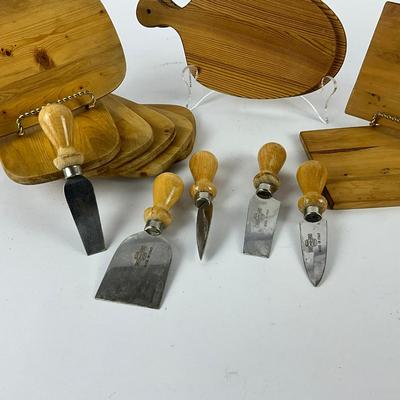 154 Cheese Knife Block Set By Inox
