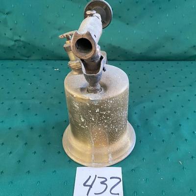Antique Brass Blow Torch