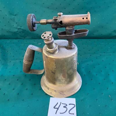 Antique Brass Blow Torch